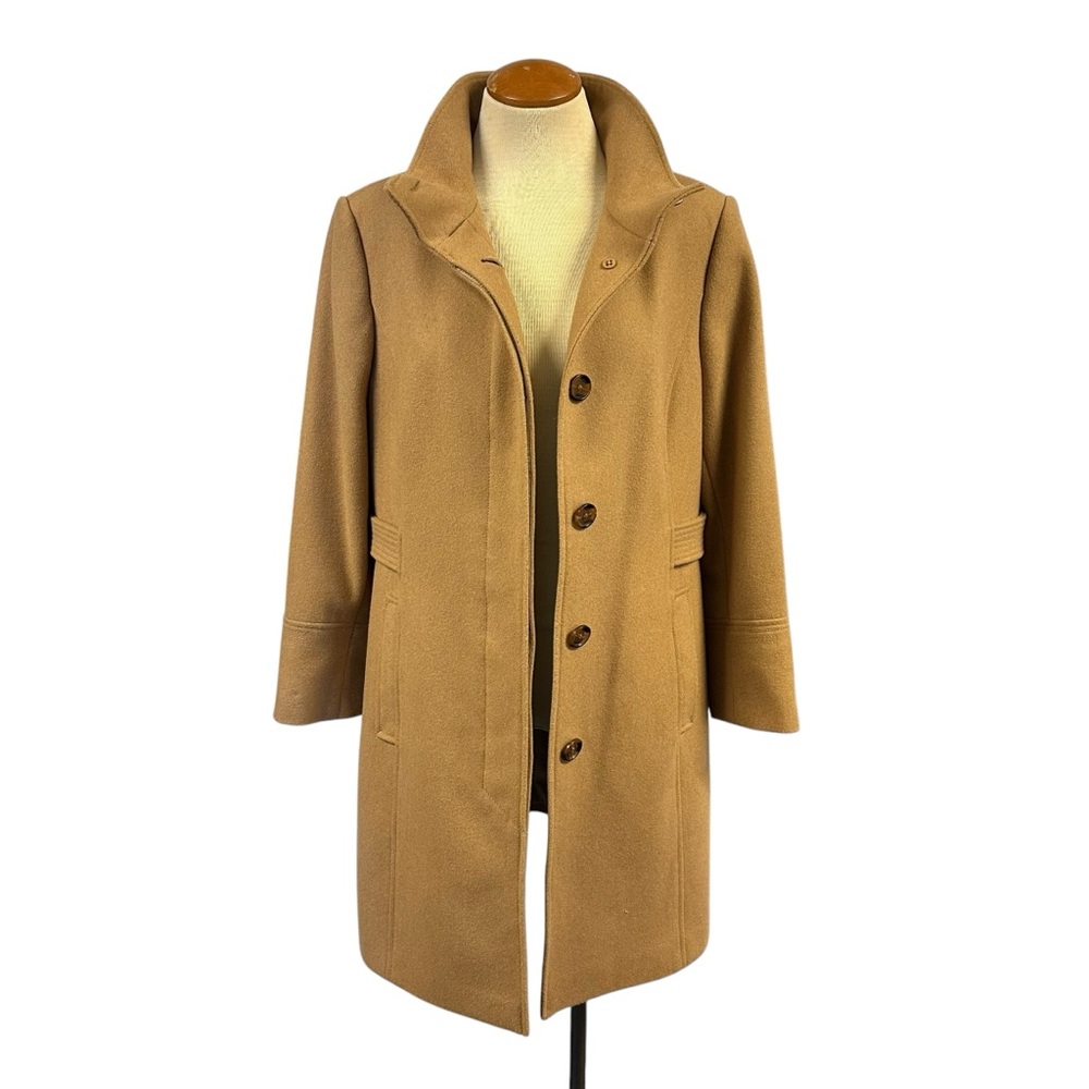 Brooks Brothers Tan Pea Coat